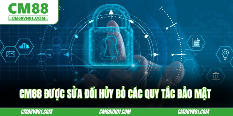 CM88 được sửa đổi hủy bỏ các quy tắc bảo mật